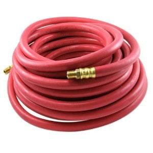 Rema Tip Top 895 Rubber Air Hose 1/2 in. x 50 ft. - 1/2 in. Male NPT (Made In USA)