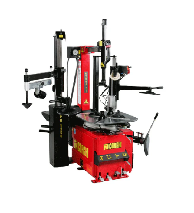 Corghi A2024Ti-2015 Tiltback Tire Changer 24 in. Outside Clamping w/ Super Power Unit & PU1500