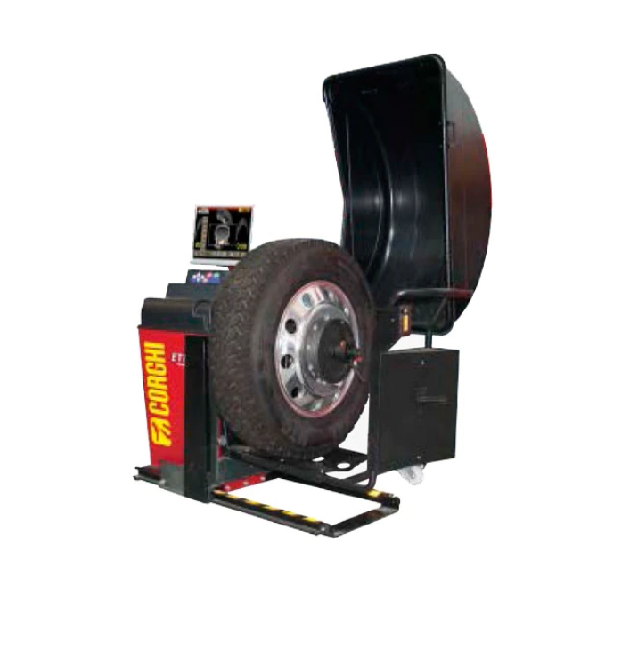 Corghi ET88 Laserline Truck Tire Wheel Balancer w/Lift 30 in. Capacity