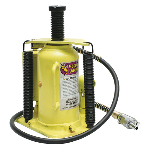 Esco Yellow Jackit 10446 Air Hydraulic Bottle Jack 20 Ton
