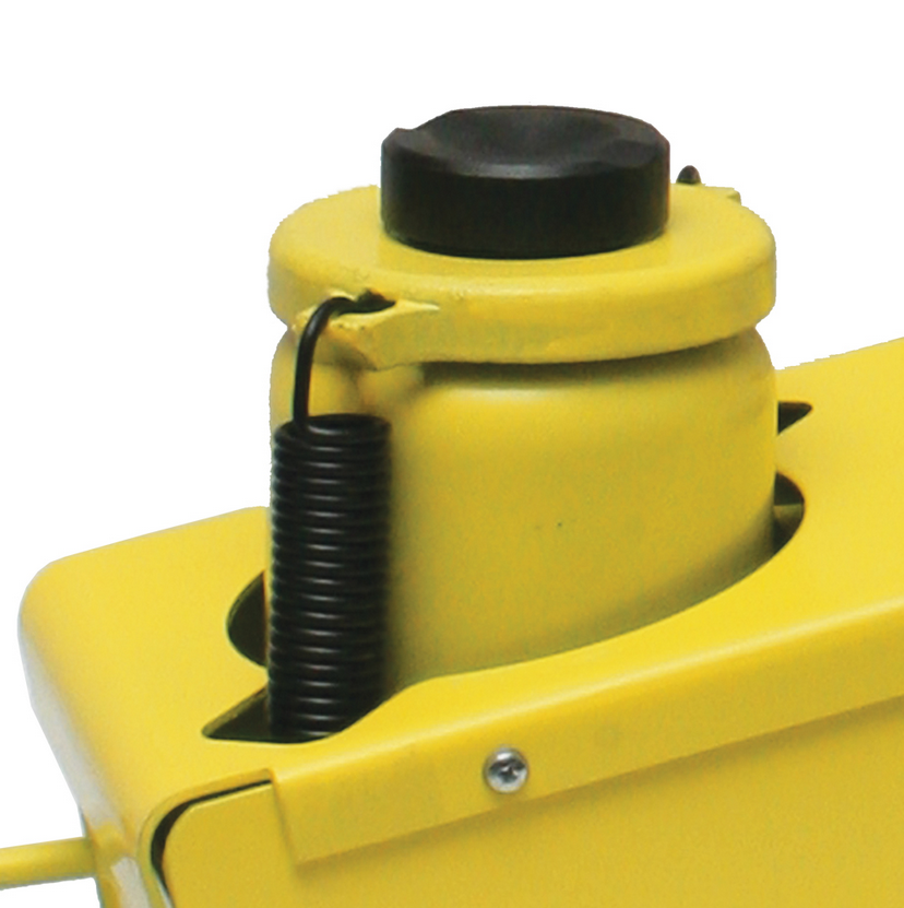 Esco Yellow Jackit 10448 Air Hydraulic Service Jack 22 Ton