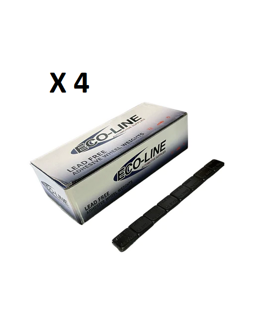 Eco-Line FSF11BLK 0.50 Oz Grey Adhesive Weights (Case Special)