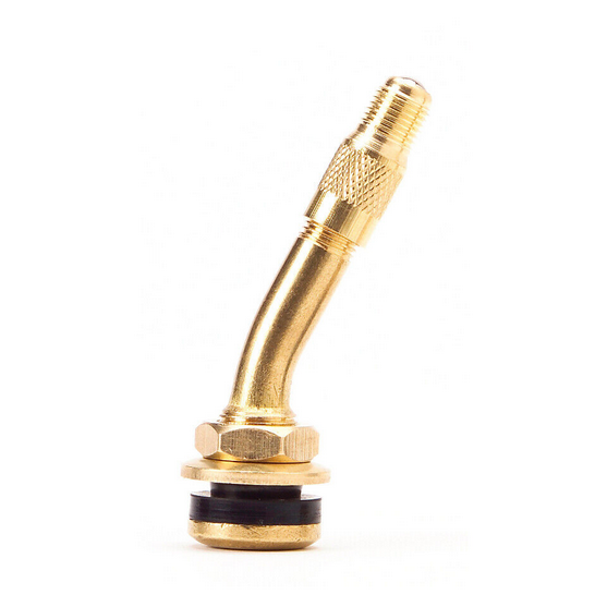TR 429 Bolt-In Bent Brass Valve For Ford Trucks 2.25 in. (0.453 in. Valve Hole) vampa.net