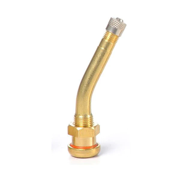 V3-20-5 Brass Metric Truck Valve 1.00 + 1.56 in. 27 Deg. Angle (9.7 mm Valve Hole) vampa.net